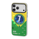Пластиковый чехол MagSafe Benks Dynamic The Championship «Бразилия» для iPhone 17 Pro Max - фото 2