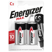 Алкалиновая батарейка Energizer MAX C (комплект — 2 шт.) (E301003500)