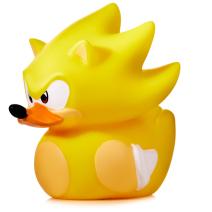 Коллекционная фигурка — уточка-косплеер «Супер Соник» TUBBZ Mini SEGA Sonic the Hedgehog