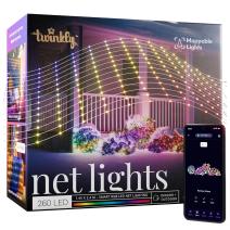 Умная уличная гирлянда «Сеть» Twinkly Net Lights (1,2x1,9 м, 260 светодиодов)