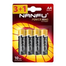 Щелочные «пальчиковые» батарейки NanFu AA (комплект — 4 шт.)