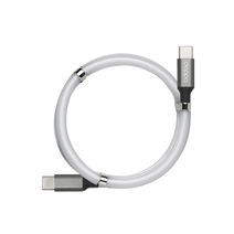 Дата-кабель с магнитным органайзером Deppa USB-C (1,5 м, 100 Вт, 480 Мбит/с; поддержка PD)