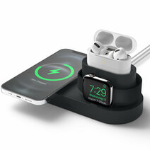 Силиконовая подставка elago MS Trio 1 для зарядного устройства Apple MagSafe, Apple Watch и AirPods Pro