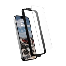Защитное стекло с установочной рамкой UAG Shield Plus для iPhone 14 Pro Max (0,33 мм; олеофобное покрытие)