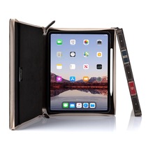 Кожаный чехол-книга на молнии Twelve South BookBook Vol. 2 для iPad Air (4-го и 5-го поколений; 2020 и 2022) и iPad Pro 11 дюймов (со 2-го по 4-ое поколение; 2020 и новее)