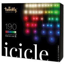 Умная гирлянда «Бахрома» Twinkly Icicle, версия RGB + White (5x0,7 м, 190 светодиодов)