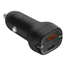 Автомобильное зарядное устройство Energea Bazic GoDrive PD20 мощностью 20 Вт (USB-C, USB-A; поддержка PD и QC 3.0)