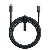 Дата-кабель с кевларовой оплёткой и ремешком Nomad USB-C (3 м, 100 Вт, 480 Мбит/с; поддержка PD)