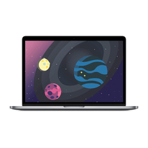 Apple MacBook Pro 13 Retina Touch Bar FYD82 Space Gray (M1 8-Core, 8GB, 256Gb) Официально восстановленный