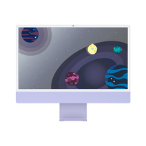 Apple iMac 4.5K 24" (2021) Purple (M1 8-Core CPU/8-Core GPU, 8GB, 256Gb)