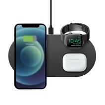 Зарядная станция с доком для магнитной зарядки Apple Watch и поддержкой MagSafe Uniq Aereo Mag