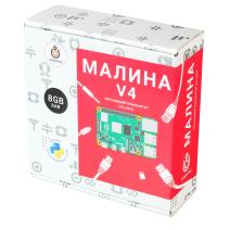 Обучающий набор на Python Амперка «Малина v4» на основе Raspberry Pi 4 B (8 ГБ)