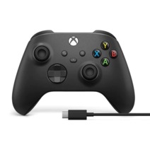 Беспроводной геймпад Microsoft Xbox (комплект с кабелем)