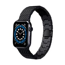 Браслет из углеродного волокна с магнитной застёжкой PITAKA для Apple Watch 38, 40 и 41 мм