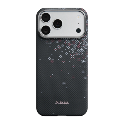 Арамидный чехол MagSafe PITAKA Sakura Hours PitaTap Edge Case для iPhone 17 Pro Max
