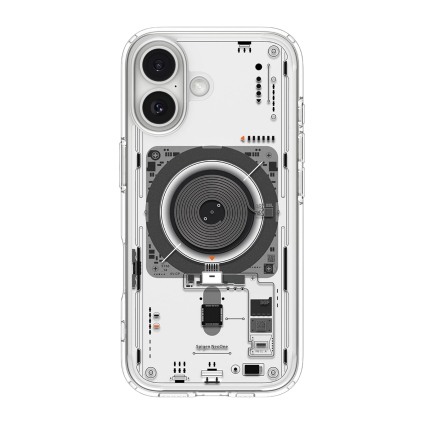 Прозрачный чехол MagSafe Spigen Ultra Hybrid Neo One (Mag Fit) для iPhone 17