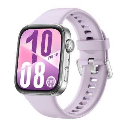 Умные часы HUAWEI WATCH FIT 4 Purple, ремешок из фторэластомера (версия Global)