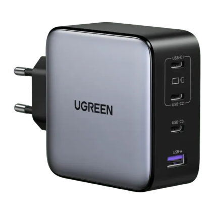 Сетевое зарядное устройство Ugreen Nexode мощностью 200 Вт (3 USB-C, USB-A) (GaN) (X764)