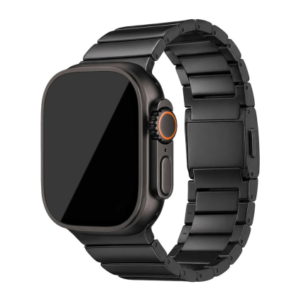 Титановый блочный браслет uBear Grade для Apple Watch 44, 45, 46 мм и Ultra 49 мм