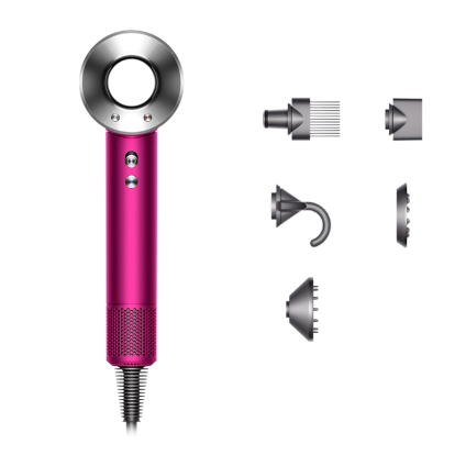 Фен Dyson Supersonic HD07 (Fuchsia/Nickel) (2022)