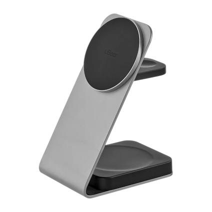 Зарядная станция MagSafe uBear Level Ultra для iPhone, Apple Watch и AirPods (Qi2)
