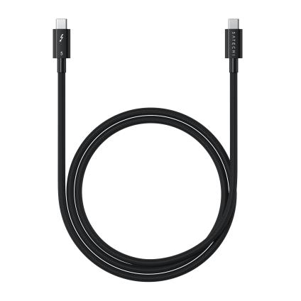 Кабель с оплёткой и ремешком Satechi Thunderbolt 5 Pro (1 м)