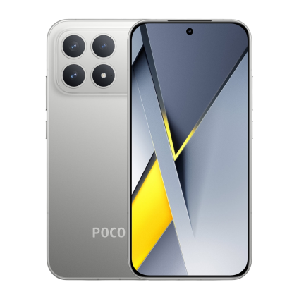 Смартфон Xiaomi POCO F8 Pro 12 ГБ | 256 ГБ («Серый титан» | Titanium Silver) (версия Global)