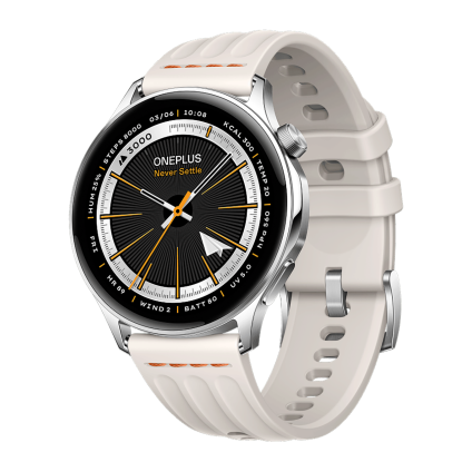 Умные часы OnePlus Watch Lite, белый ремешок (версия Global)