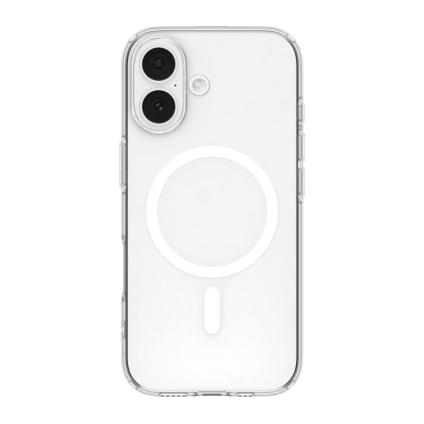 Прозрачный чехол MagSafe Spigen Liquid Crystal (MagFit) для iPhone 17