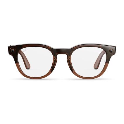 Умные очки Ray-Ban Scriber Optics (Gen 2) (Shiny Transparent Umber/Clear)