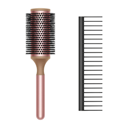 Набор расчёсок Dyson (круглая + гребень)