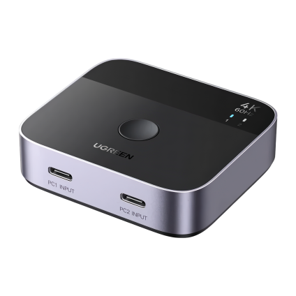 Переключатель Ugreen 2 USB-C — HDMI (AW502)