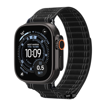Нейлоновый браслет Spigen WBF0 для Apple Watch 44, 45, 46 мм и Ultra 2–3