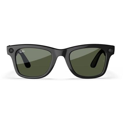 Умные очки Ray-Ban Wayfarer (Gen 2) (Shiny Black/G-15 Green)