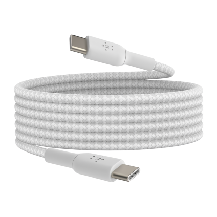 Кабель с оплёткой Belkin BoostCharge Pro USB-C (USB 2.0) (2 м) (2 шт.) (CAB004)