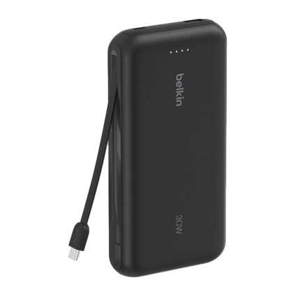 Внешний аккумулятор со встроенным кабелем Belkin BoostCharge 20K (20000 мА·ч) (BPB024)