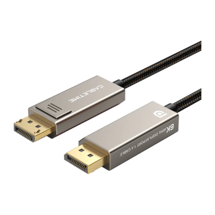 Кабель с оплёткой CABLETIME DisplayPort 1.4 (1 м)