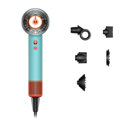 Фен Dyson HD16 Supersonic Nural Hair Dryer Straight+Wavy (Ceramic Patina/Topaz) (2023)