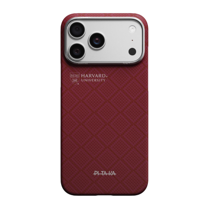 Арамидный чехол MagSafe PITAKA × HARVARD PitaTap Edge Case для iPhone 17 Pro Max