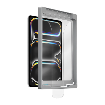 Глянцевое защитное стекло Uniq Optix EXOFit Clear для iPad Pro 13" (M4 | 2024)