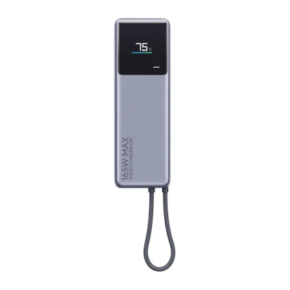 Внешний аккумулятор со встроенным кабелем Xiaomi 165W Power Bank (Integrated Cable) (CCC) (10000 мА·ч) (китайская версия)