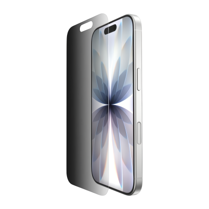 Глянцевое защитное стекло с фильтром конфиденциальности Belkin ScreenForce InvisiGlass Privacy Treated для iPhone 16 Pro и 17