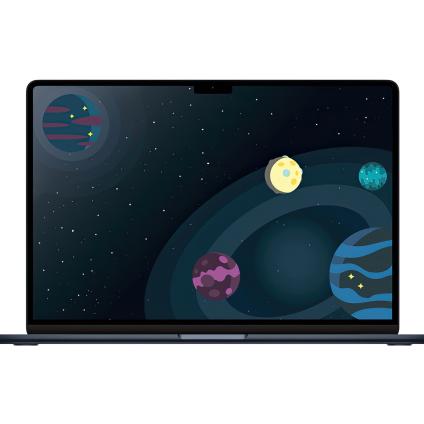 Ноутбук Apple MacBook Air 15” кастомный (M5 10-Core, GPU 10-Core, 32GB, 512GB) («Тёмная ночь» | Midnight)