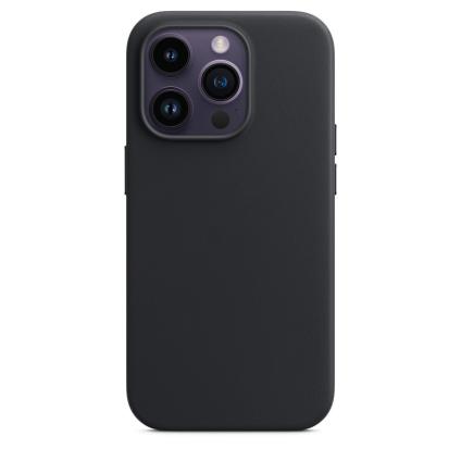Кожаный чехол MagSafe Apple Leather Case для iPhone 14 Pro