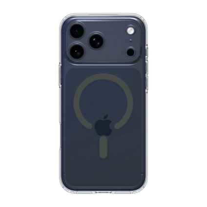 Прозрачный чехол MagSafe Spigen Ultra Hybrid (Mag Fit) для iPhone 17 Pro Max