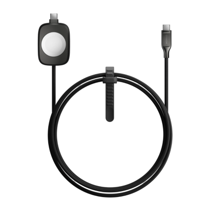 Зарядное устройство с оплёткой Nomad Universal Cable для Apple Watch с кабелем USB-C (USB 2.0) (1,5 м)
