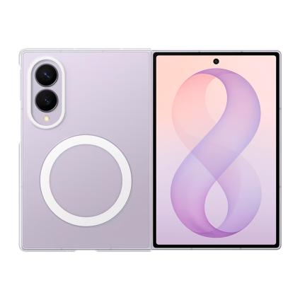 Прозрачный чехол MagSafe Samsung Clear Magnet Case для Samsung Galaxy Z Fold8