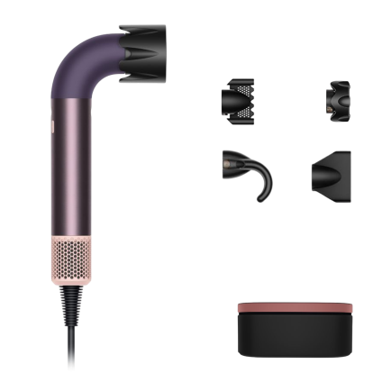 Фен Dyson HD17 Supersonic r Straight+Wavy Gift Edition (Jasper Plum) (2025)