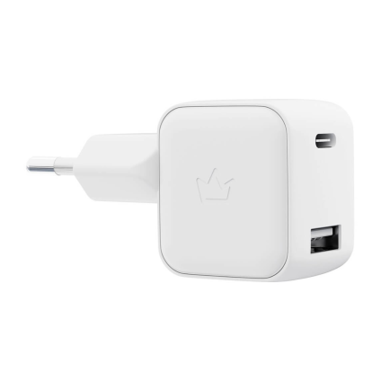 Сетевое зарядное устройство VLP G-Charge мощностью 30 Вт (USB-C, USB-A) (GaN)
