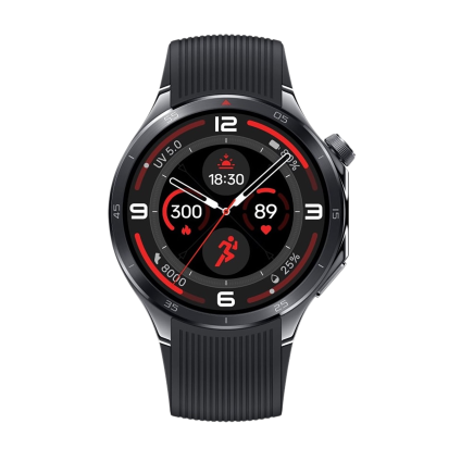 Умные часы OnePlus Watch 3 Obsidian Titanium, ремешок из фторэластомера (версия Global)